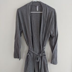 Light gray, lightweight robe L/XL